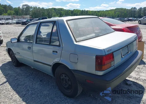 1989 Geo Spectrum z USA, uszkodzony, nr VIN J81RG5178K7531397